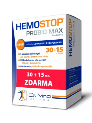 HEMOSTOP PROBIO MAX 30 + 15 KAPSELN