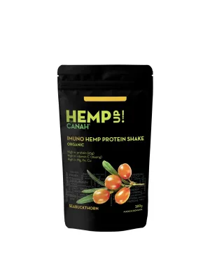 Hemp Up! BIO Imuno Hemp Protein Shake Organic Sanddorn 300 g