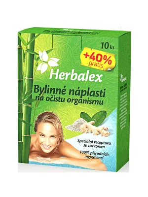 Herbalex Kräuter-Entgiftungspflaster 10 Stück + 40% Gratis