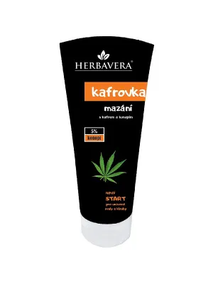 HERBAVERA Kafrovka (Kampfersalbe) mit Kampfer und Hanf 200 ml