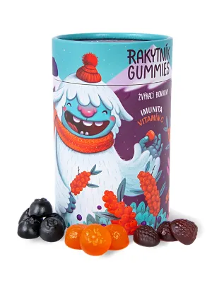 HIMALYO Yetti Sanddorn Gummies 60 Stück