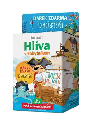 Hlíva (Austernpilz) JACK HLIVAK für Kinder 60 Tabletten