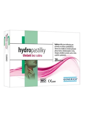 Hydro-Pastillen Kirsche ohne Zucker 20 Stück Generica