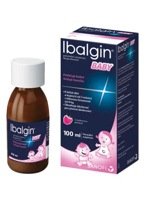Ibalgin Baby 20 mg/ml Suspension 100 ml
