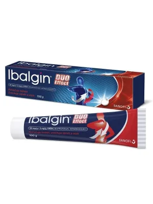 Ibalgin Duo Effect 50 mg/g + 2 mg/g Creme 100 g