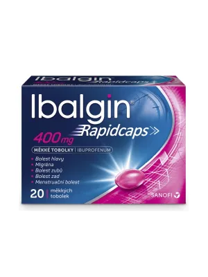 Ibalgin Rapidcaps 400 mg 20 Weichkapseln