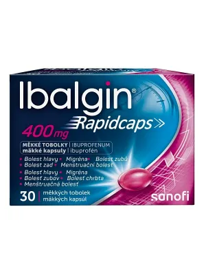 Ibalgin Rapidcaps 400 mg 30 Weichkapseln