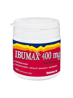 IBUMAX 400 mg Ibuprofen Vitabalans 100 Tabletten
