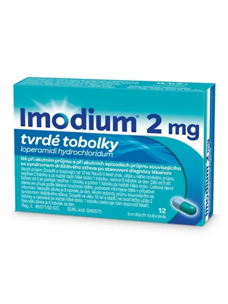 Imodium 2 mg Loperamid 12 Hartkapseln