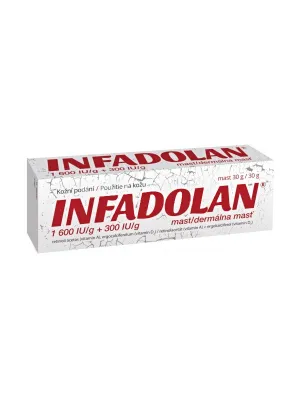 Infadolan 1600 IU/g + 300 IU/g Salbe 30 g