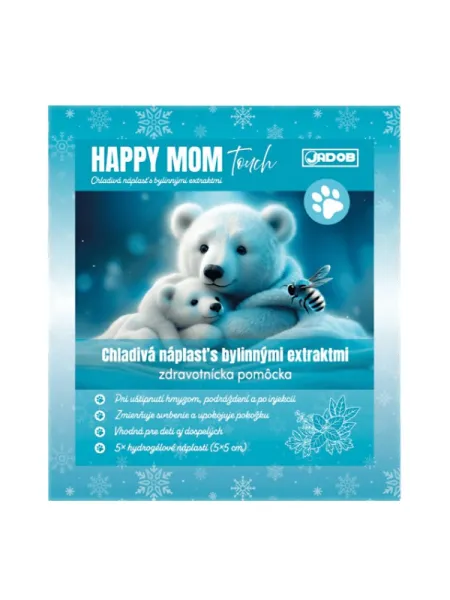 Jadob HAPPY MOM Touch Kühlpflaster 5 x 5 cm 5 Stück