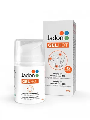 Jadon GEL HOT wärmendes Gel mit Beinwell und CBD 50 g