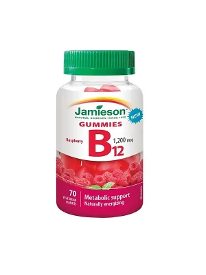 JAMIESON Vitamin B12 Gummies 1200 mcg Gelatinepastillen 70 Stück