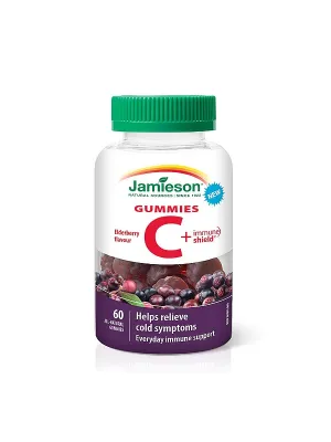 JAMIESON Vitamin C + Immunschutz Gummies 60 Pastillen