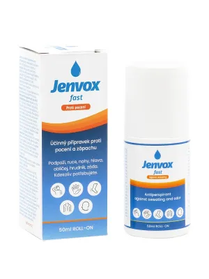 Jenvox Fast Schwitzen und Geruch Roll-on 50 ml