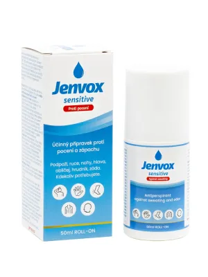 Jenvox Sensitive Schwitzen und Geruch Roll-on 50 ml