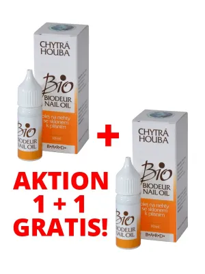 Kluger Pilz Bio Biodeur Nagelöl 10 ml - 1 + 1 GRATIS