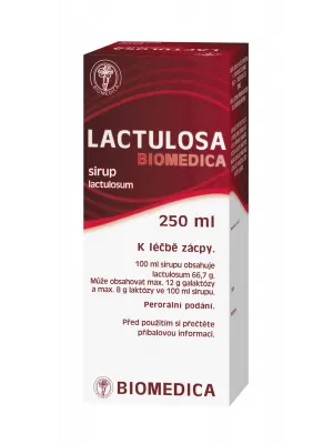 Lactulosa Biomedica 667 mg/ml Sirup 250 ml