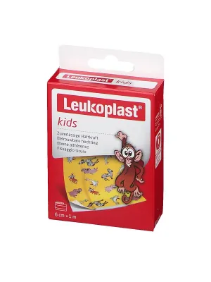 Leukoplast Kids 6 cm x 1 m Rolle