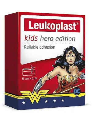 Leukoplast Kids HERO Pflaster 1 Stück 6 cm x 1 m