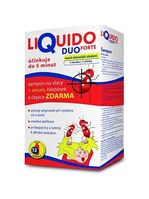 LIQUIDO DUO FORTE ANTI-LÄUSE SHAMPOO 200 ML + SERUM