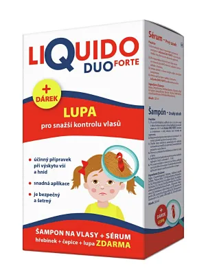 LIQUIDO DUO FORTE ANTI-LÄUSE SHAMPOO 200 ML + SERUM