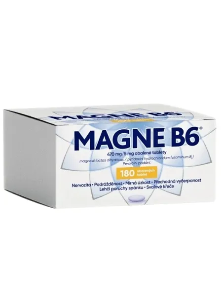 Magne B6 470 mg/5 mg 180 Tabletten