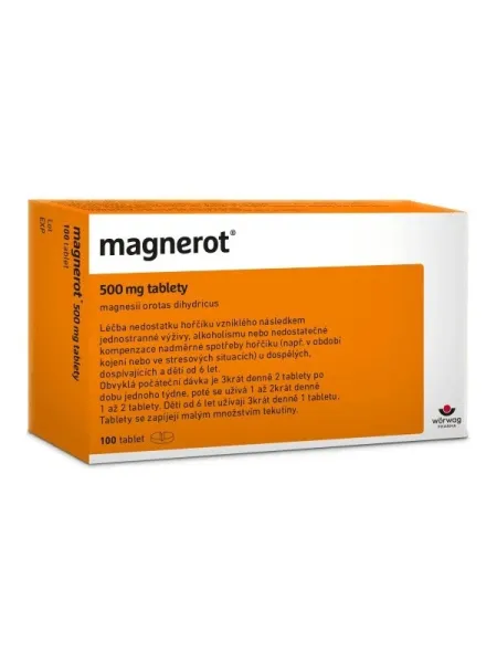 Magnerot 500 mg 100 Tabletten