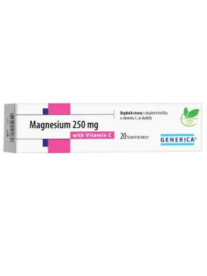 Magnesium 250 mg mit Vitamin C 20 Brausentabeltten