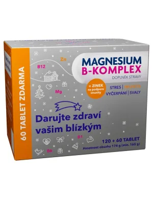 Magnesium B-Komplex Glenmark WEIHNACHTEN 120+60 Tabletten