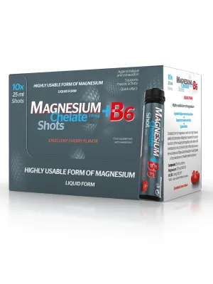 Magnesium Chelate + B6 Cherry Ampulle 10 X 25 ml