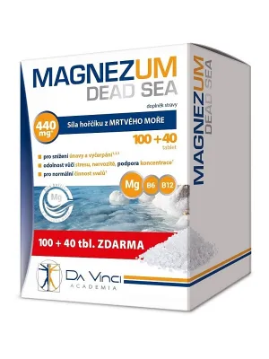 Magnezum Dead Sea Da Vinci Academia - 40 Tabletten