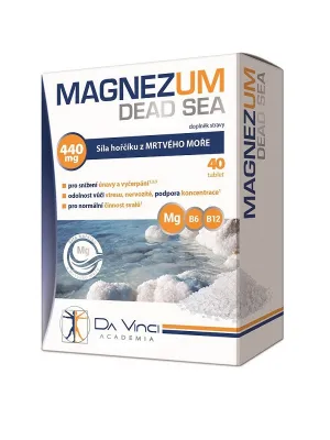 Magnezum Dead Sea Da Vinci Academia - 40 Tabletten