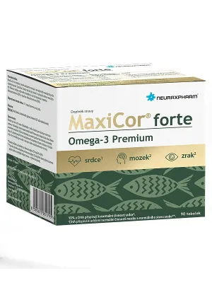 Maxicor Forte Omega-3 Premium 90 Kapseln