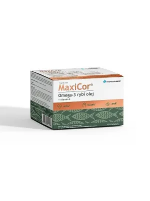 MaxiCor Omega-3 120 Kapseln