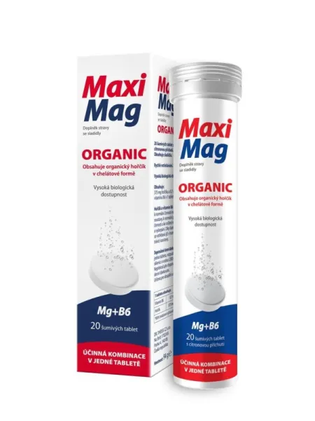 MaxiMag Organic 20 Brausetabletten