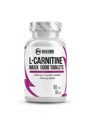 MAXXWIN L-Carnitine Maxx 1000 90 Kautabletten