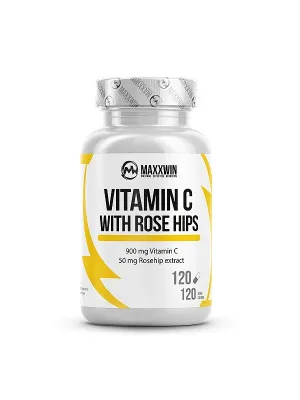 MAXXWIN Vitamin C with Rose Hips 120 Kapseln