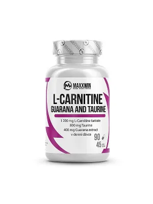 MAXXWIN L-Carnitine + Guarana + Taurine 90 Kapseln