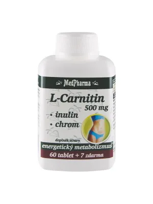 MEDPH L-Carnitin 500 mg + Inulin + Chrom 67 Tabletten