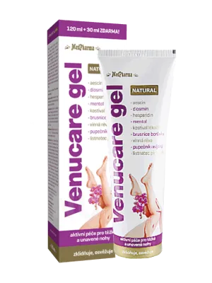 MedPharma Venucare Gel Natural 120 ml + 30 ml