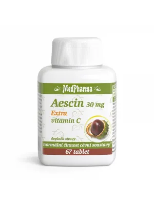 MedPharma Aescin 30 mg Extra Vitamin C 67 Tabletten
