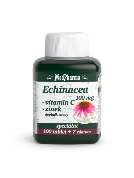 MedPharma Echinacea 100 mg + Vitamin C + Zink 107 Tabletten