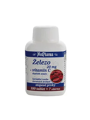 MedPharma Eisen 20 mg + Vitamin C 107 Tabletten