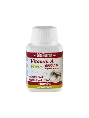 MedPharma Vitamin A 6000 I.U. Forte 67 Kapseln