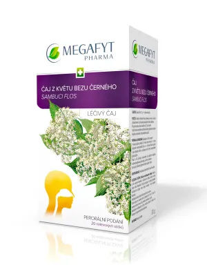 Megafyt Holunderblütentee 20 Beutel x 1.5 g