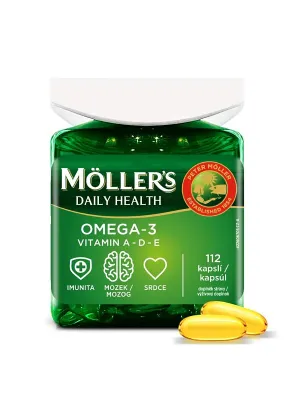 Möller's Omega-3 Daily Health 112 Kapseln