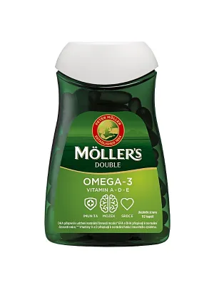 MÖLLER'S Omega 3 Double 112 Kapseln