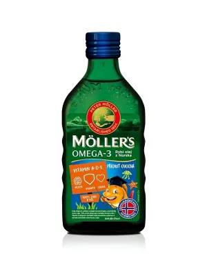 MÖLLER'S Omega 3 Fischöl Fruchtgeschmack 250 ml