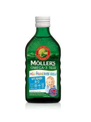 MÖLLER'S Omega 3 Mein Erstes Fischöl 250 ml